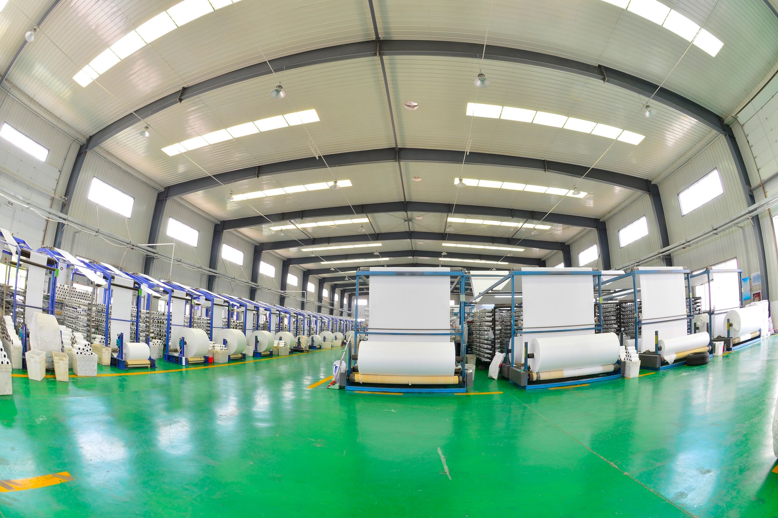 Bulk packaging and production line for wholesale supply