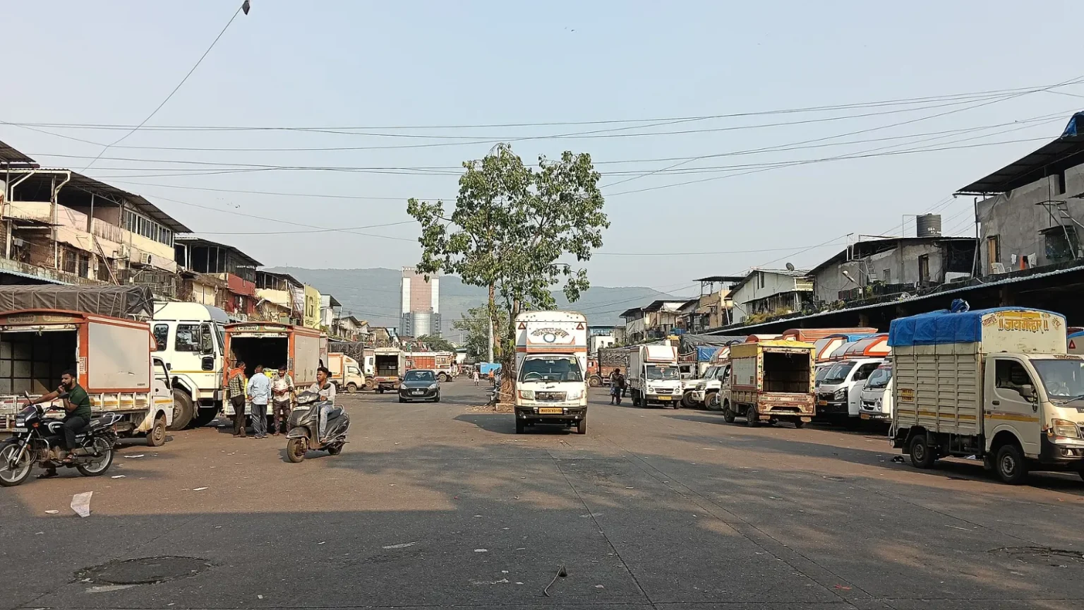 APMC fruit market at Turbhe, Vashi, Navi Mumbai